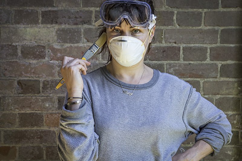 a furniture restorer