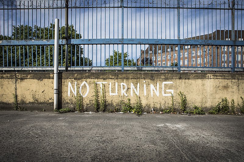 NO TURNING