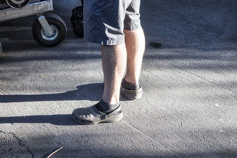 stoeps crocs and socks