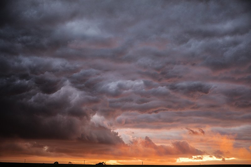 skies on fire